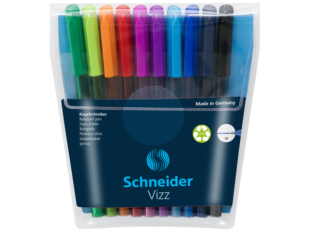 SCHNEIDER Vizz ballpoint pen (10 kleuren)